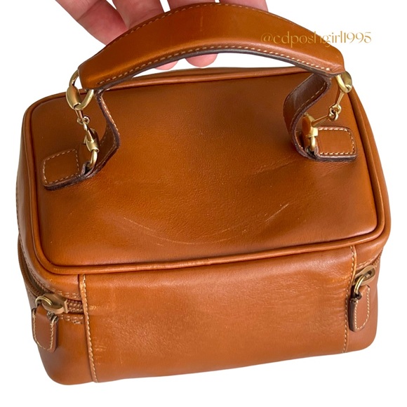 Gucci by Tom Ford mid 90s Horsebit Vanity makeup leather case tan with horsebit - Picture 13 of 16
